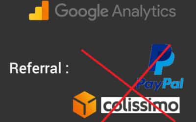 Prestashop : enlever Paypal, Colissimo, le module de banque, etc… des sites référents sur Google Analytics